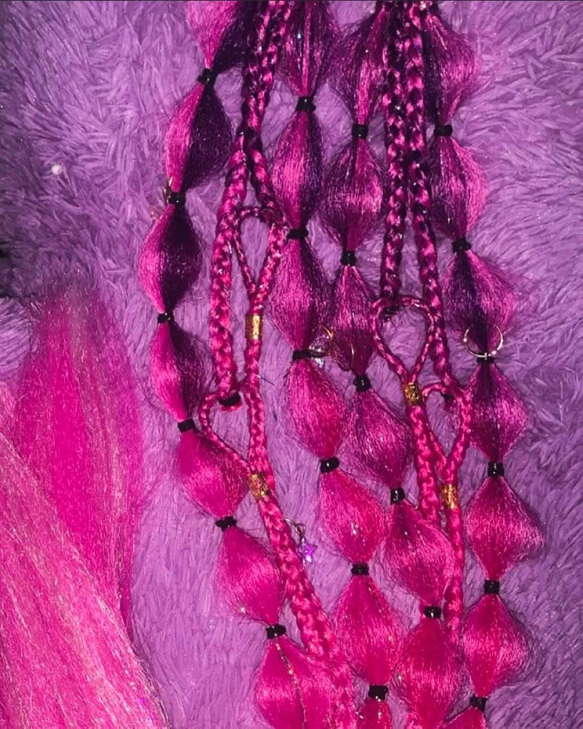 Bratz bubble braids