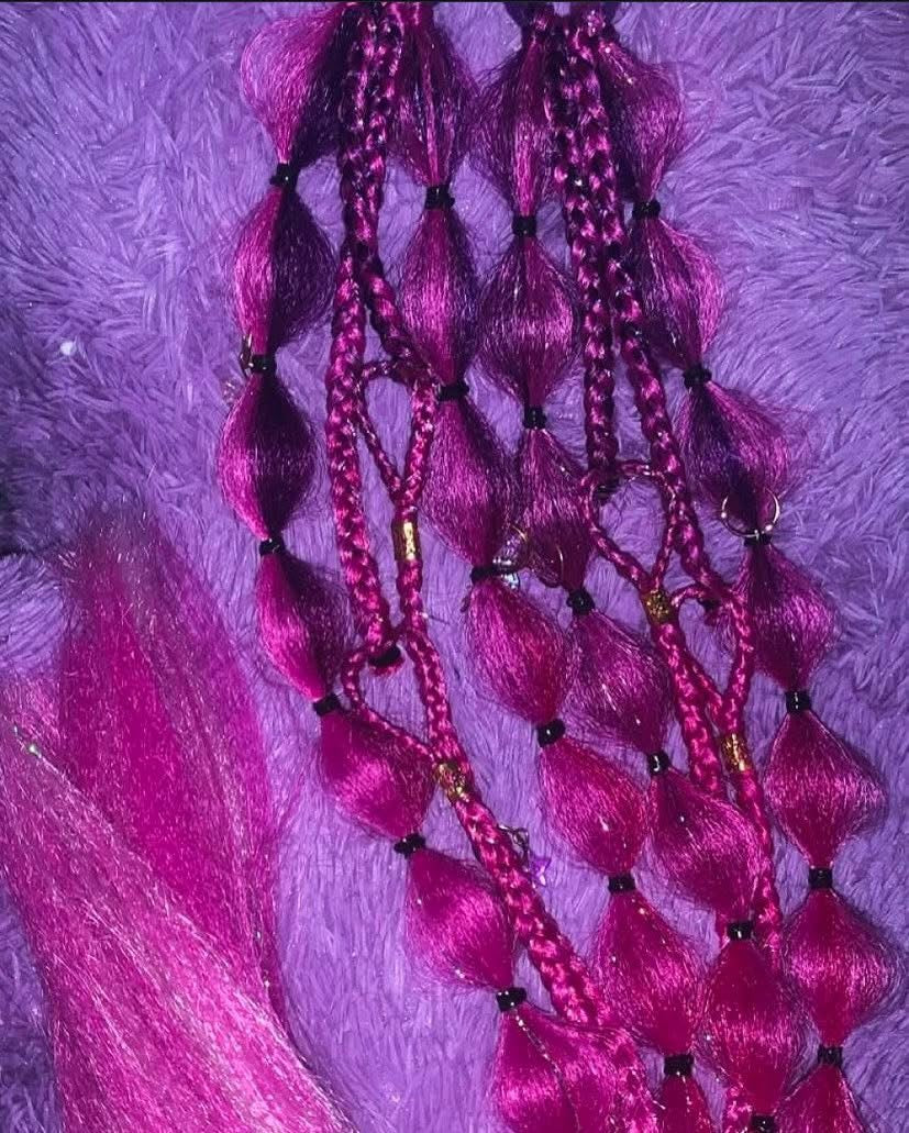 Bratz bubble braids