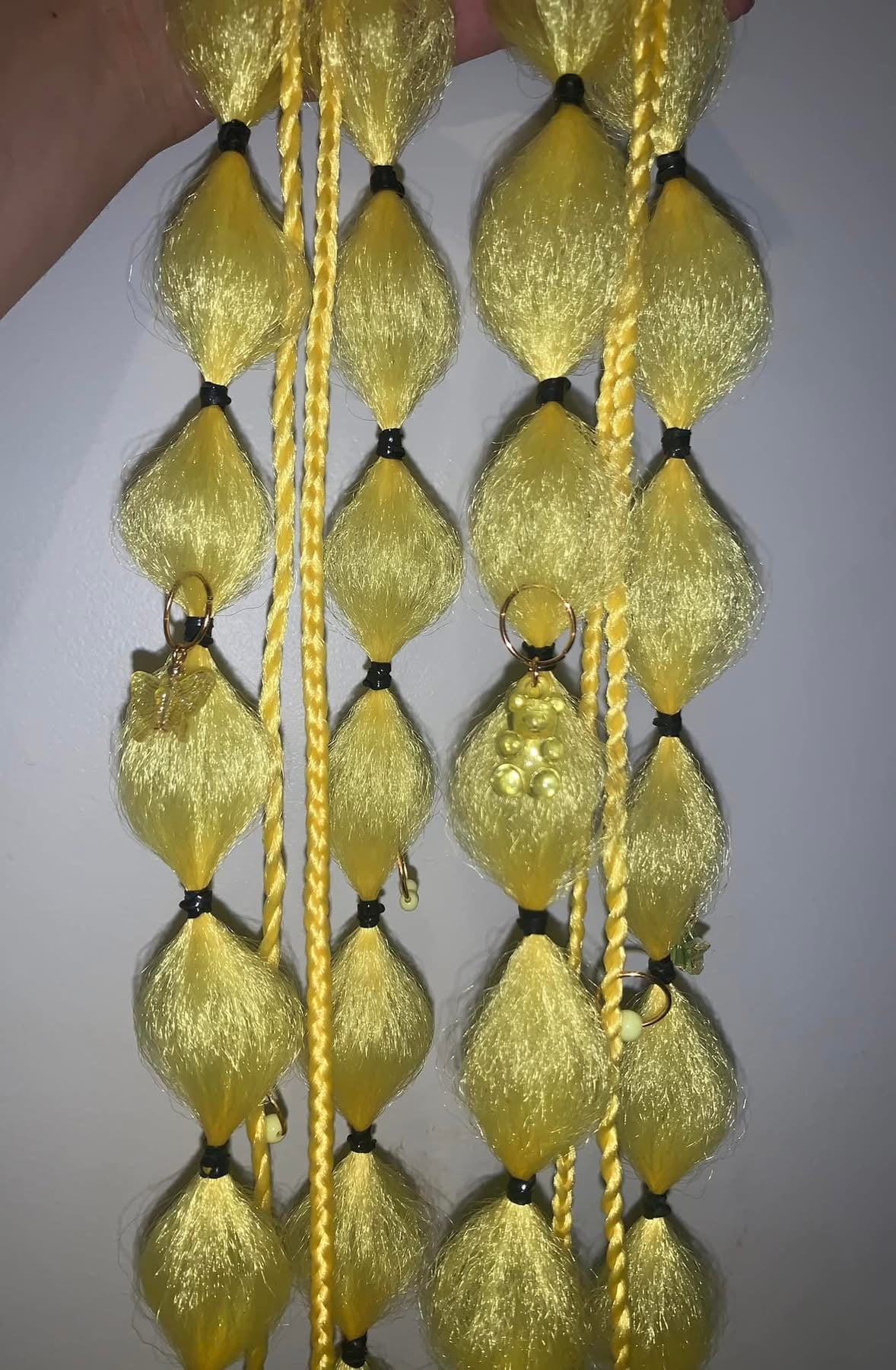 Daffodil Fairy bubble braids