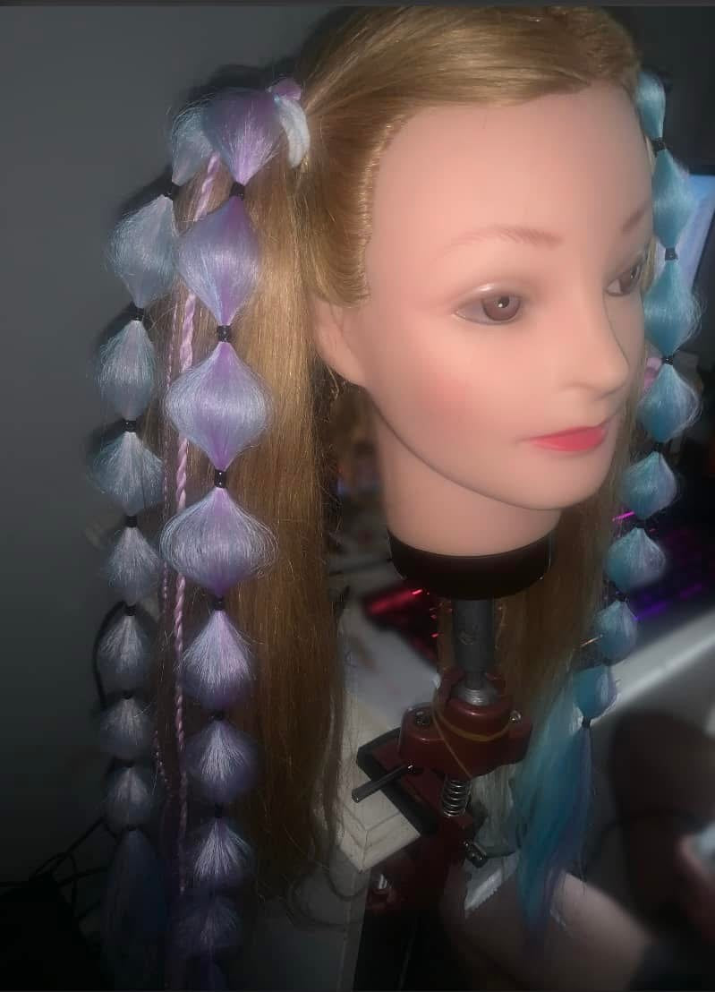 Fairy bubble braids
