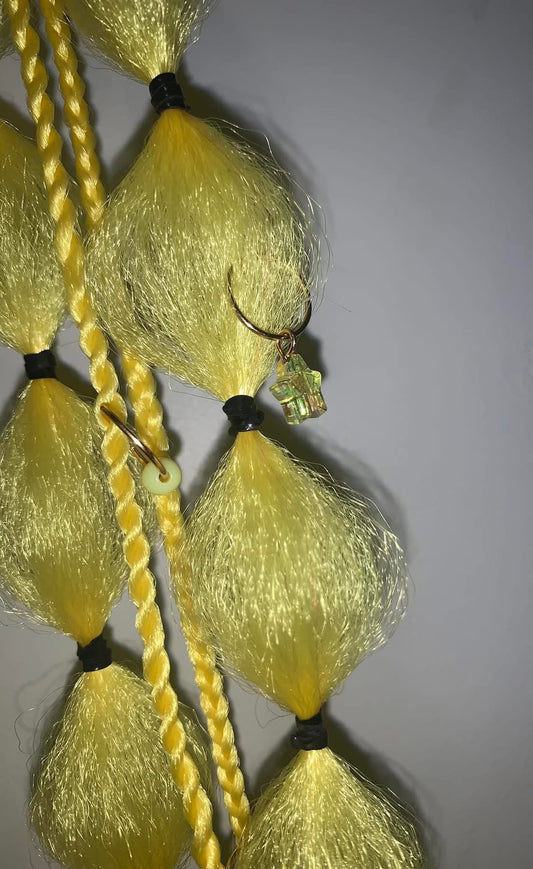 Daffodil Fairy bubble braids