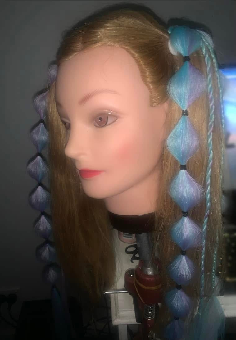 Fairy bubble braids