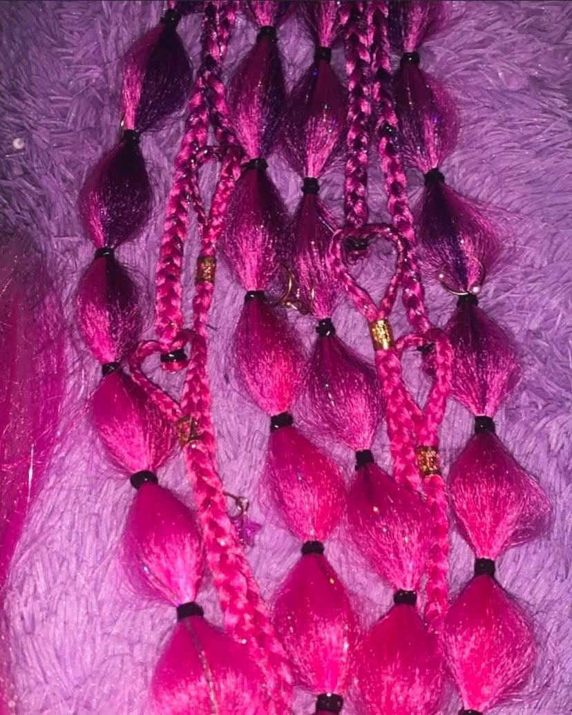 Bratz bubble braids
