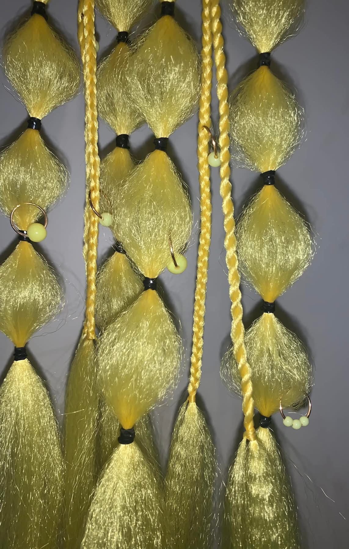 Daffodil Fairy bubble braids